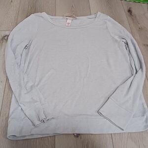 Light Gray VS Long Sleeve Top